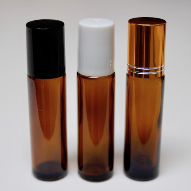 Amber glass roll-on: 10ml image 1